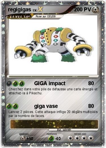 Pokemon regigigas
