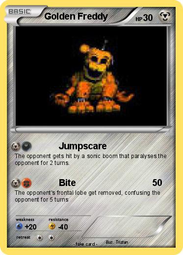 Pokemon Golden Freddy