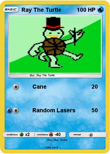 Pokemon Ray The Turtle