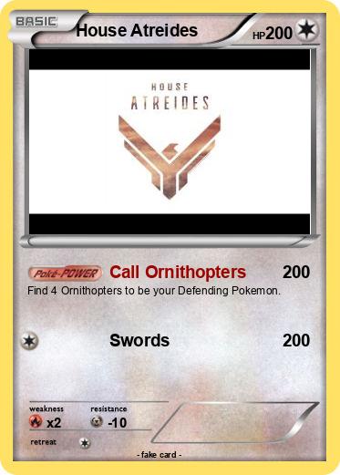 Pokemon House Atreides