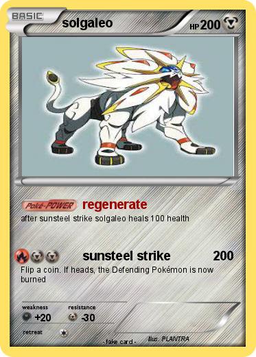 Pokemon solgaleo