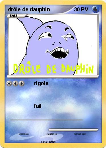 Pokemon drôle de dauphin