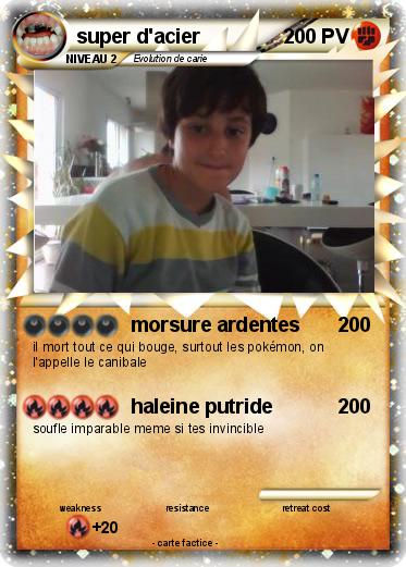 Pokemon super d'acier