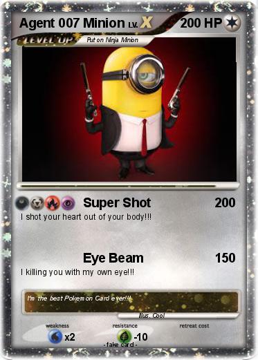 Pokemon Agent 007 Minion