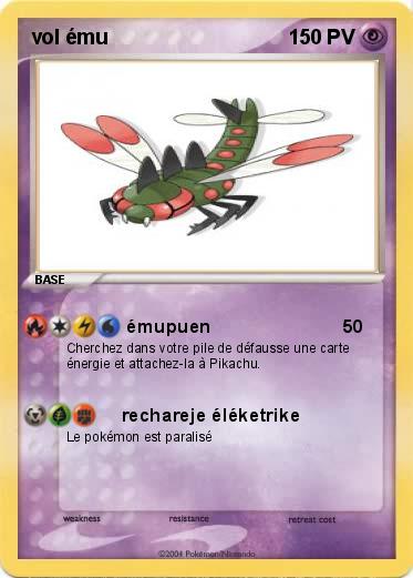 Pokemon vol ému