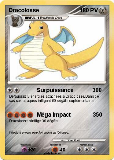 Pokemon Dracolosse