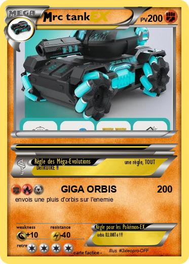 Pokemon rc tank