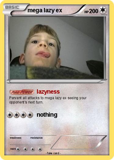 Pokemon mega lazy ex