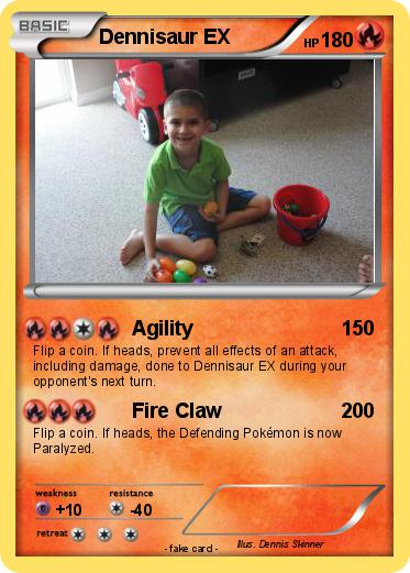 Pokemon Dennisaur EX