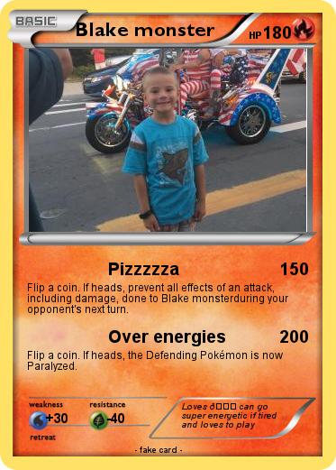 Pokemon Blake monster