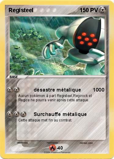 Pokemon Registeel                            