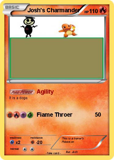 Pokemon Josh's Charmander