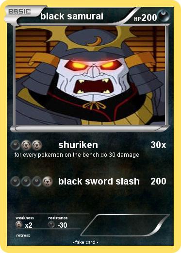 Pokemon black samurai