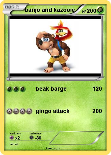 Pokemon banjo and kazooie