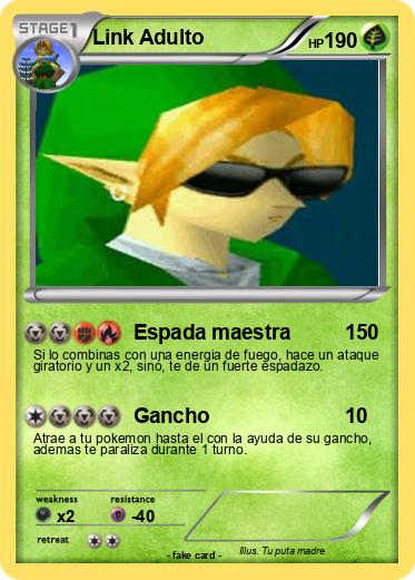 Pokemon Link Adulto