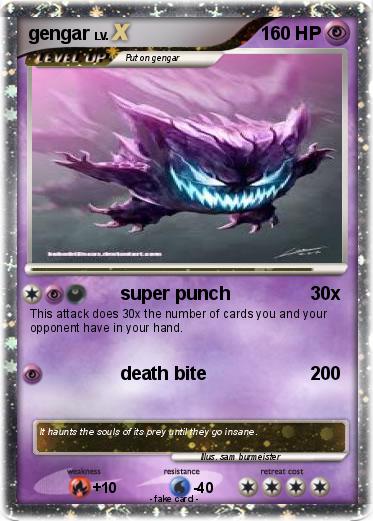 Pokemon gengar