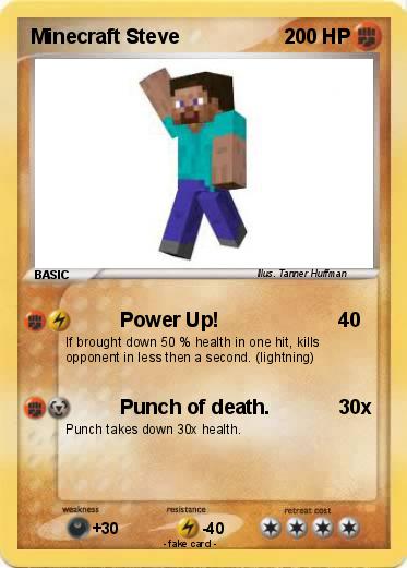 Pokemon Minecraft Steve
