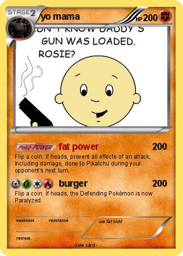 Pokemon yo mama