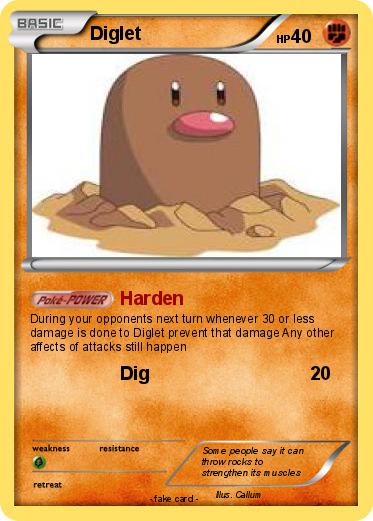 Pokemon Diglet