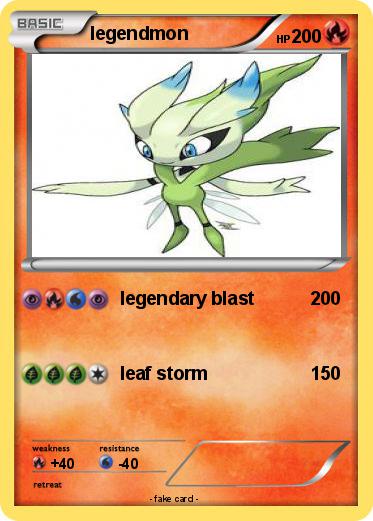 Pokemon legendmon
