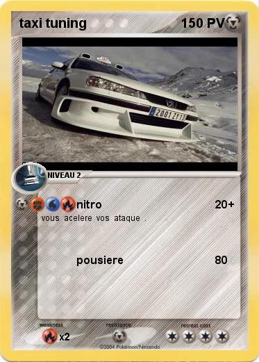 Pokemon taxi tuning