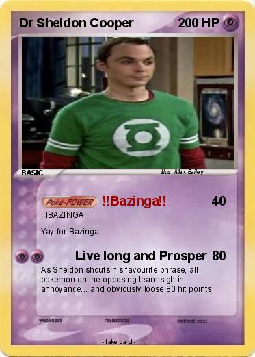 Pokemon Dr Sheldon Cooper
