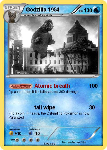 Pokemon Godzilla 1954