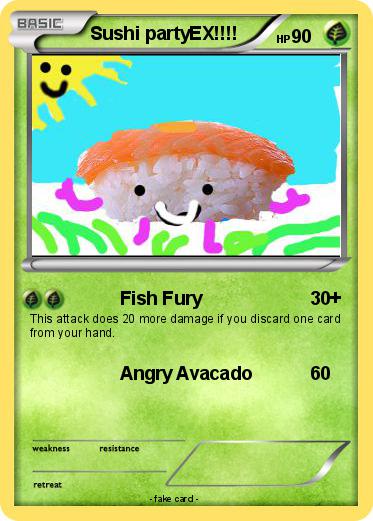 Pokemon Sushi partyEX!!!!