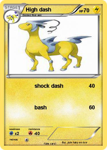 Pokemon High dash