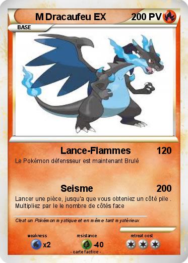 Pokemon M Dracaufeu EX