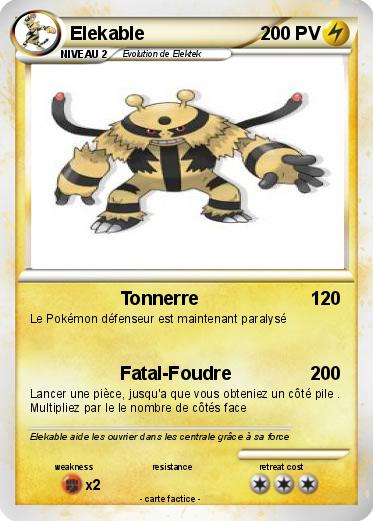 Pokemon Elekable