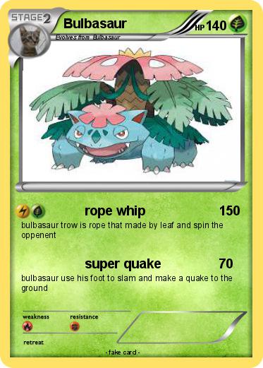 Pokemon Bulbasaur