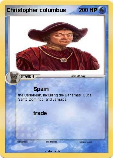 Pokemon Christopher columbus