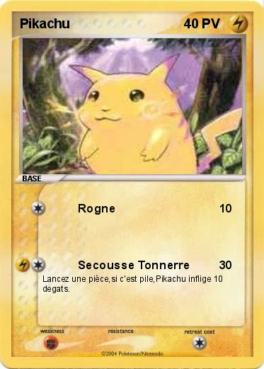 Pokemon Pikachu