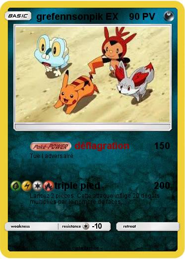 Pokemon grefennsonpik EX