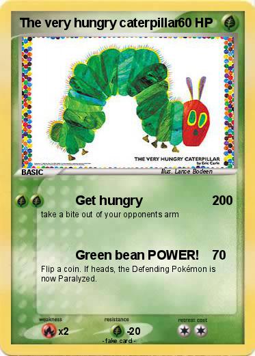 Pokemon The very hungry caterpillar