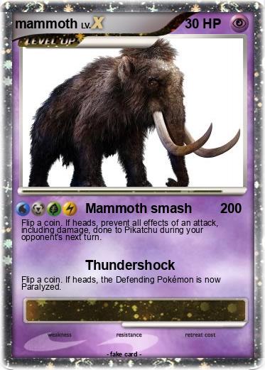 Pokemon mammoth