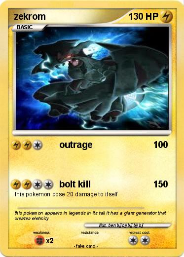 Pokemon zekrom