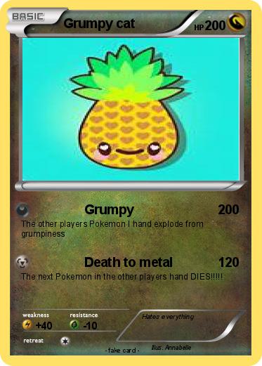 Pokemon Grumpy cat