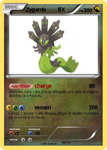 Pokemon Zygarde        EX