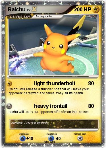Pokemon Raichu
