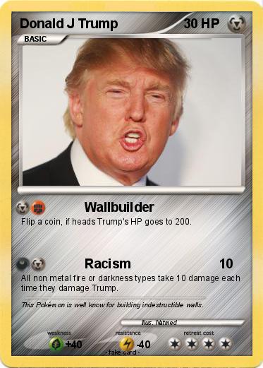 Pokemon Donald J Trump