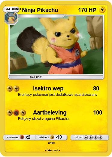 Pokemon Ninja Pikachu