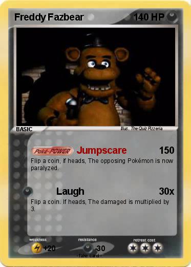 Pokemon Freddy Fazbear