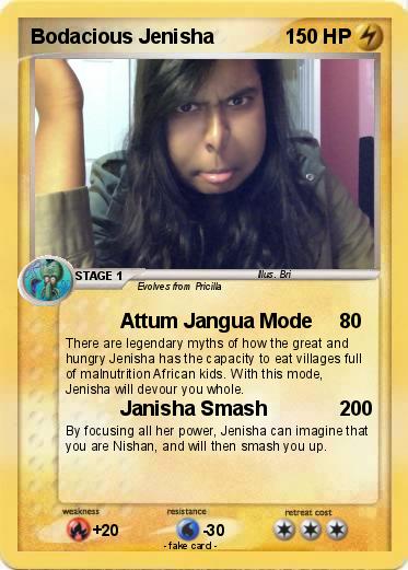 Pokemon Bodacious Jenisha
