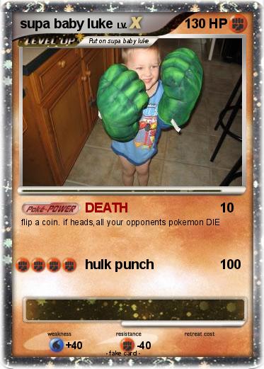Pokemon supa baby luke