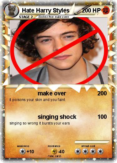 Pokemon Hate Harry Styles