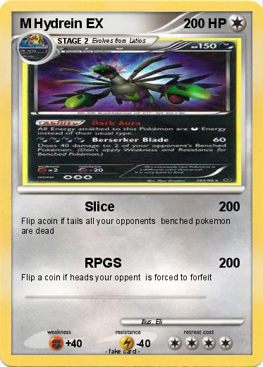 Pokemon M Hydrein EX