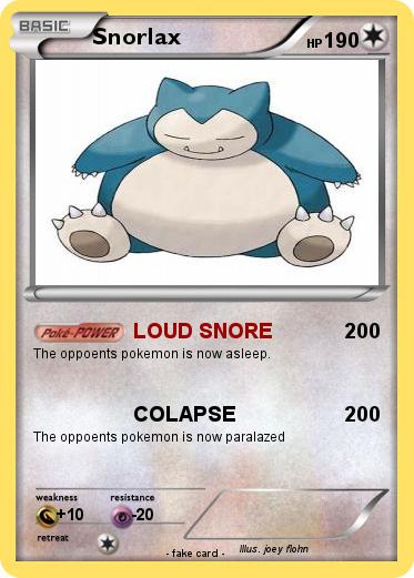 Pokemon Snorlax