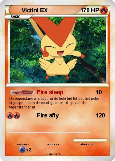 Pokemon Victini EX